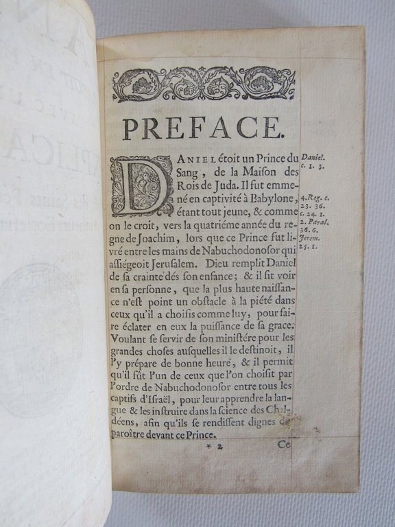 Daniel traduit en françois. Avec une explication tirée des saints …