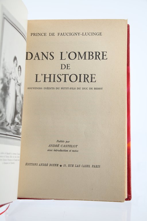 Dans l'Ombre de l'Histoire