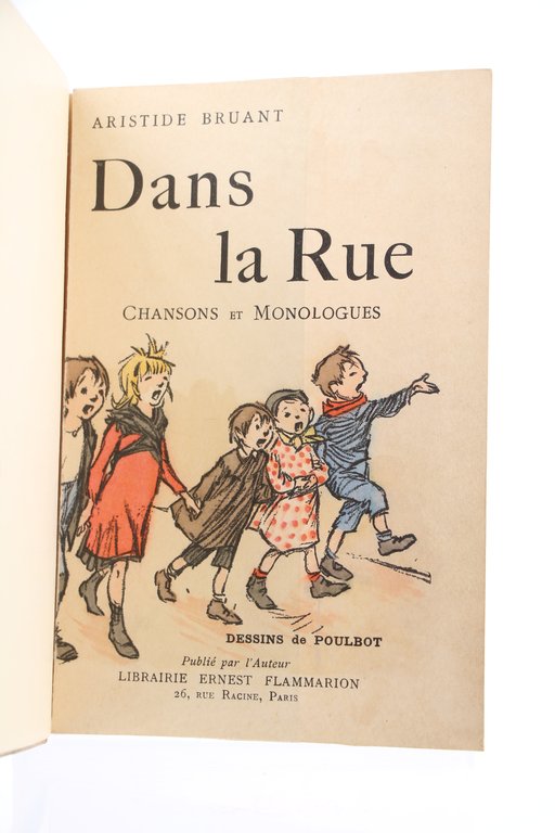 Dans la Rue. Chansons et Monologues Volumes I, II & …