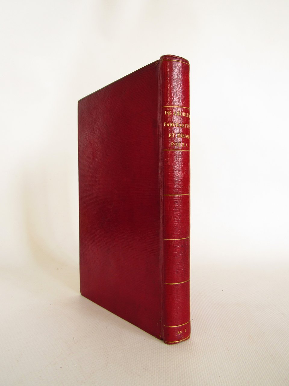 De amoribus Pancharitis et Zoroae, poema eroticon seu Umbratica lucubratio …