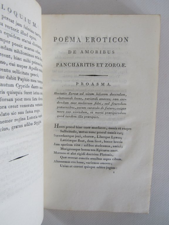 De amoribus Pancharitis et Zoroae, poema eroticon seu Umbratica lucubratio …