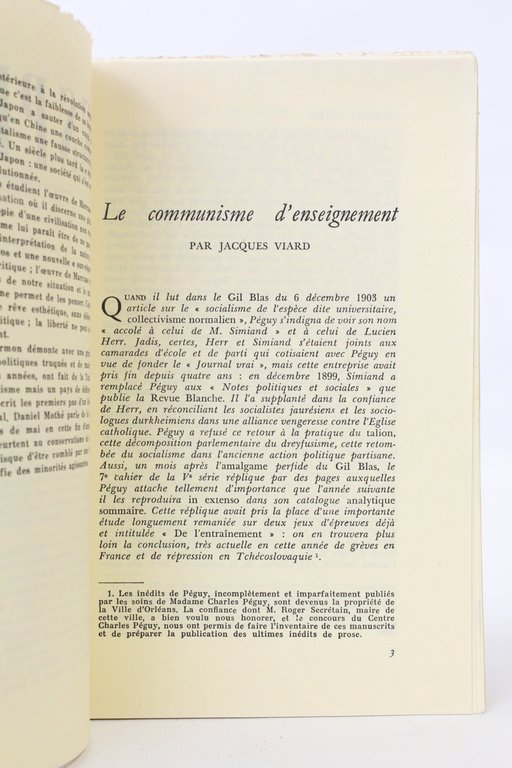 De l'entraînement - In Esprit N°377 de la 36e année