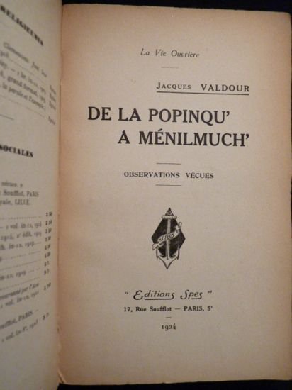 De la Popinqu' à Ménilmuch'