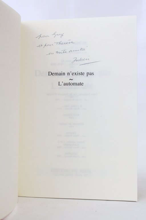 Demain n'existe pas. - L'automate
