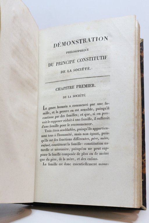 Démonstration philosophique du principe constitutif de la société, suivie de …