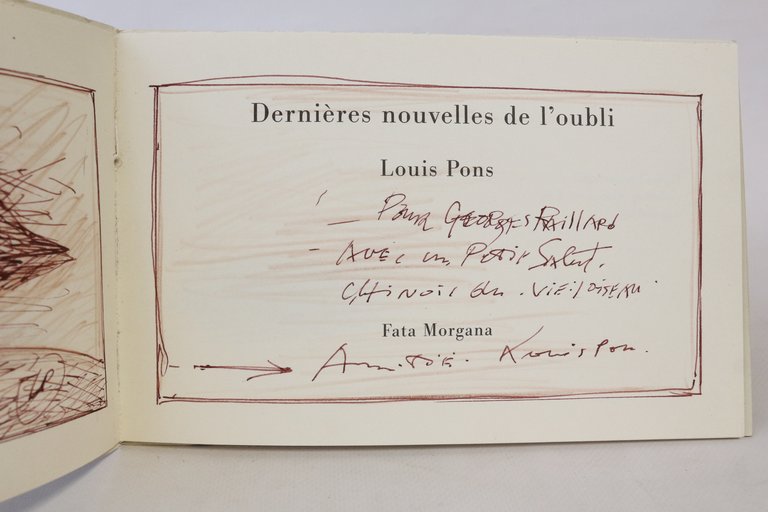 Dernières nouvelles de l'oubli