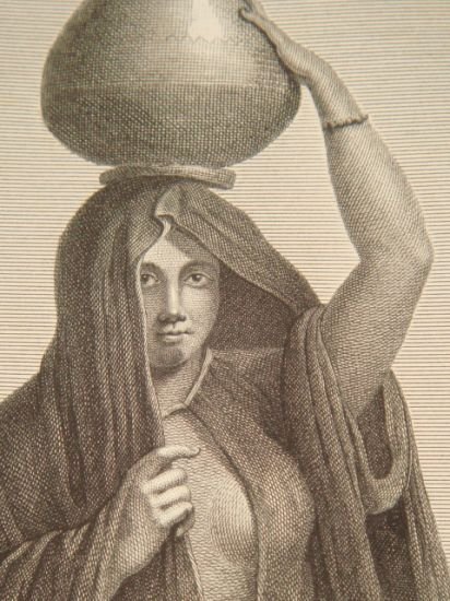 DESCRIPTION DE L'EGYPTE. Costumes et portraits. Sâys ou palefrenier, Femme …