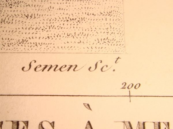 DESCRIPTION DE L'EGYPTE. Delta. Environs de Sebennytus. Plan topographique et …