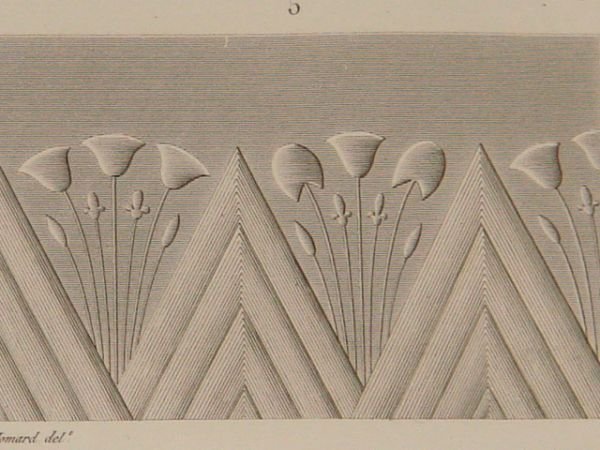 DESCRIPTION DE L'EGYPTE. Environs d'Esné (Latopolis). Plan, coupe, élévation et …