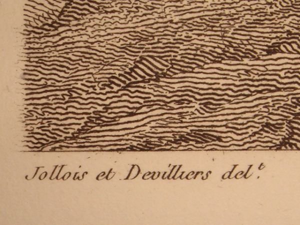 DESCRIPTION DE L'EGYPTE. Environs d'Esné (Latopolis). Vue perspective du temple …