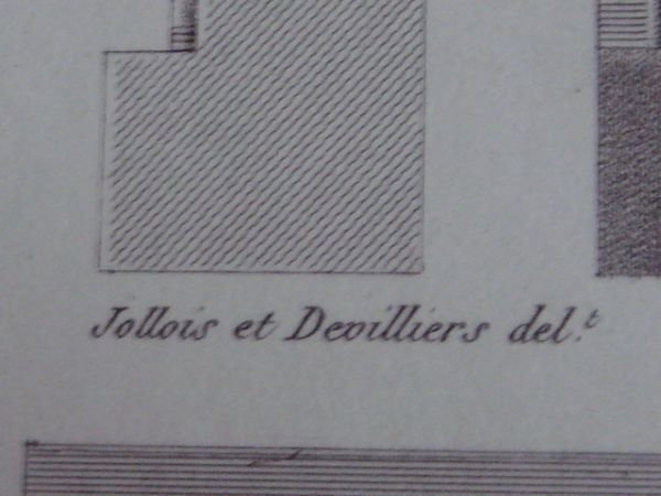 DESCRIPTION DE L'EGYPTE. Esné (Latopolis). Détails d'architecture, bas-reliefs et inscriptions …