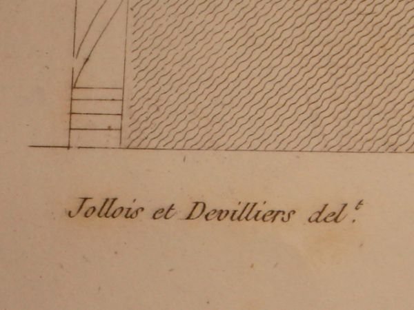 DESCRIPTION DE L'EGYPTE. Esné (Latopolis). Face latérale de l'intérieur du …