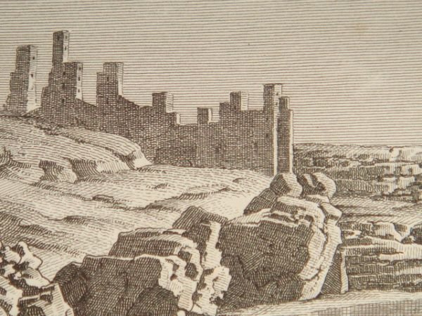 DESCRIPTION DE L'EGYPTE. Ile d'Eléphantine et Syene. Vue perspective du …