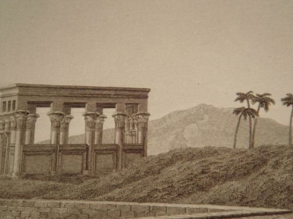 DESCRIPTION DE L'EGYPTE. Ile de Philae. Détails de coiffures symboliques, …