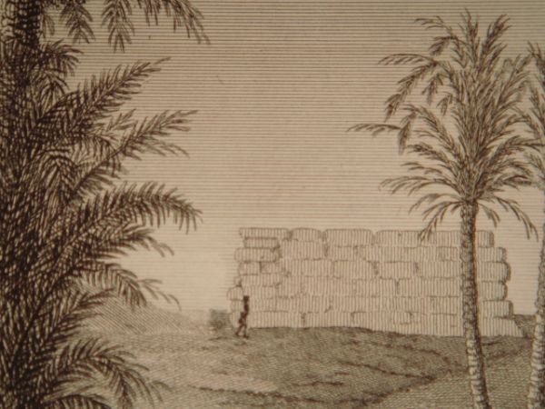 DESCRIPTION DE L'EGYPTE. Ile de Philae. Vue perspective de l'édifice …