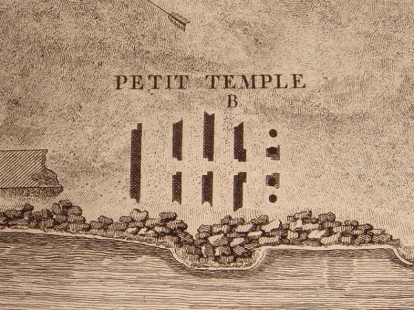 DESCRIPTION DE L'EGYPTE. Koum Omboû (Ombos). Plan général des ruines …