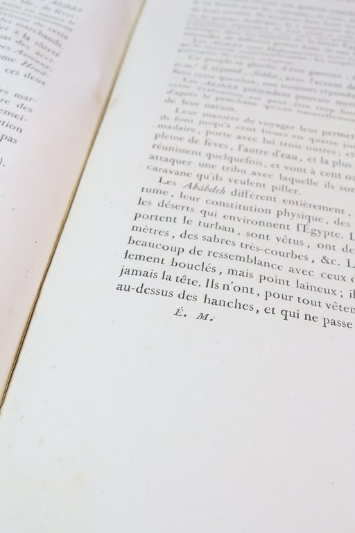 Description de l'Egypte. Mémoire sur la ville de Qoçeyr et …