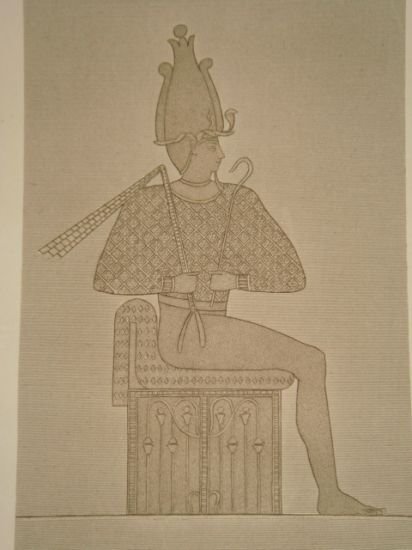 DESCRIPTION DE L'EGYPTE. Thèbes. Bybân el Molouk. Peintures recueillies dans …