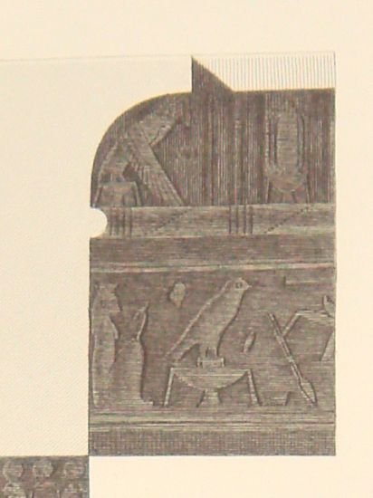 DESCRIPTION DE L'EGYPTE. Thèbes. Memnomium. Détails des chapiteaux de la …