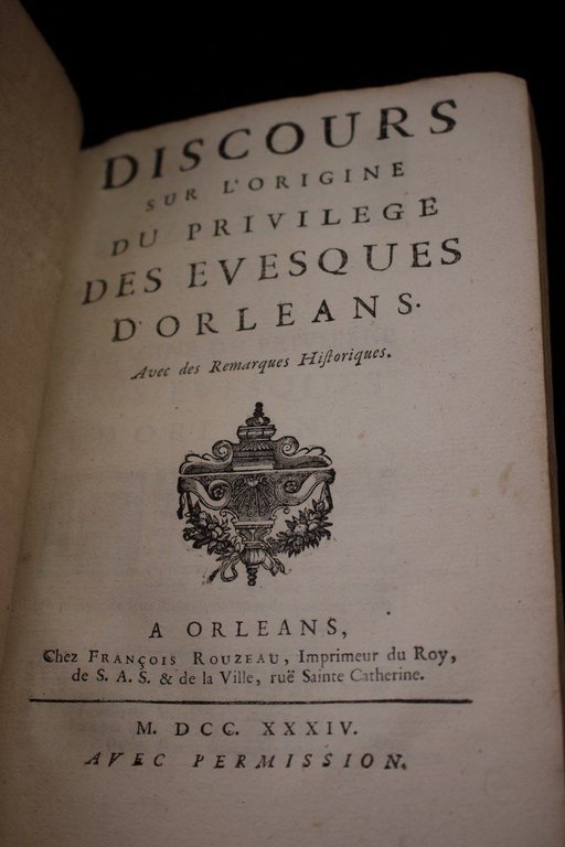 Description de l'entrée des evesques d'Orléans, et des cérémonies qui …