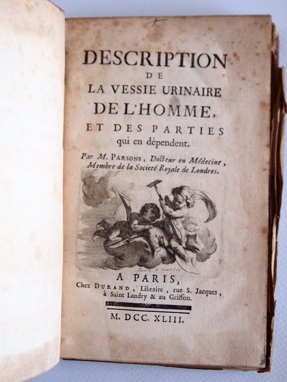 Description de la vessie urinaire de l'homme, et des parties …