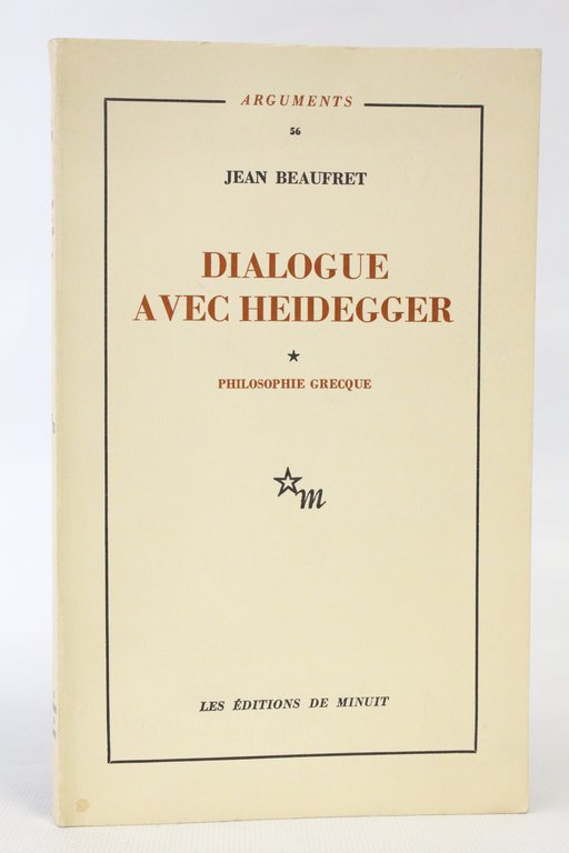 Dialogue avec Heidegger