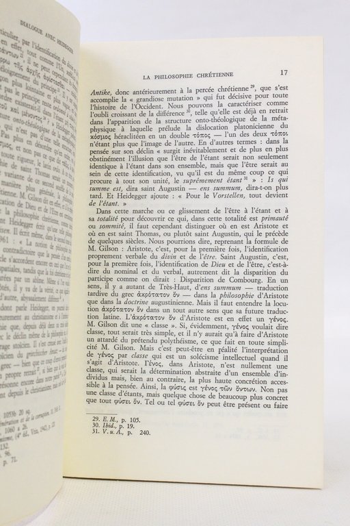 Dialogue avec Heidegger