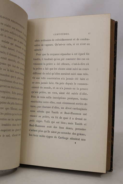 Dialogues et fragments philosophiques