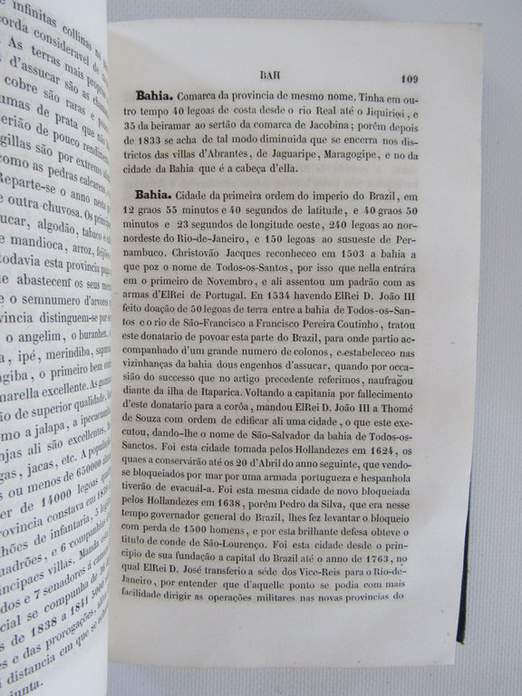 Diccionario geographico, historico e descriptivo, do Imperio do Brazil