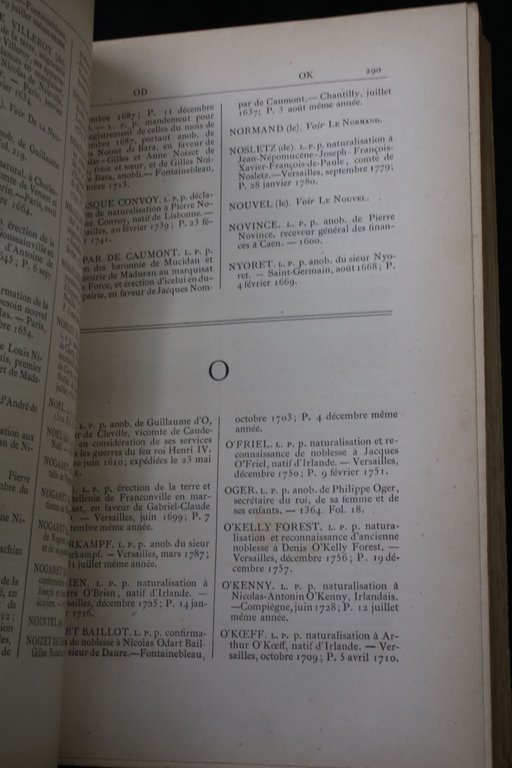 Dictionnaire des anoblis 1270-1868 suivi du Dictionnaire des familles qui …