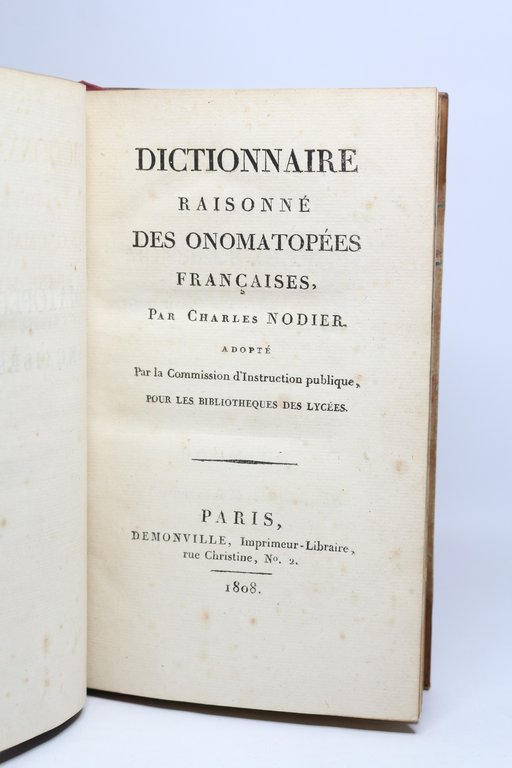 Dictionnaire des onomatopées françaises