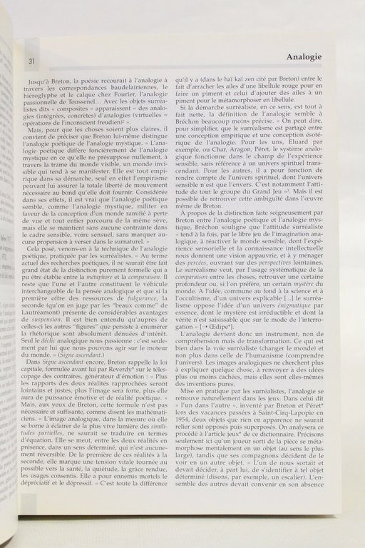 Dictionnaire du Surréalisme