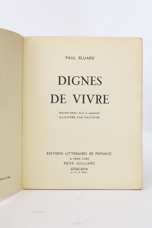 Dignes de vivre
