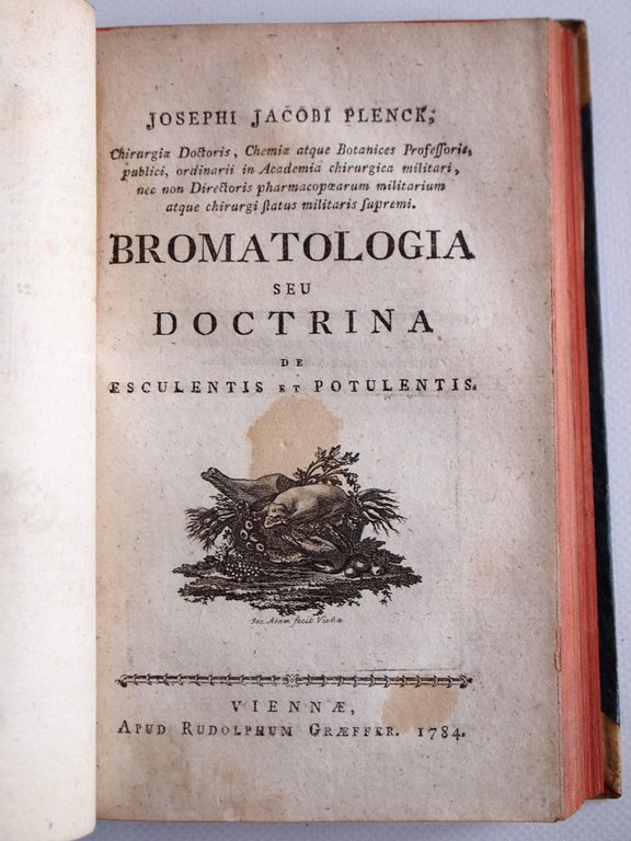 Doctrina de morbis oculorum [Ensemble] Bromatologia seu doctrina de esculentis …