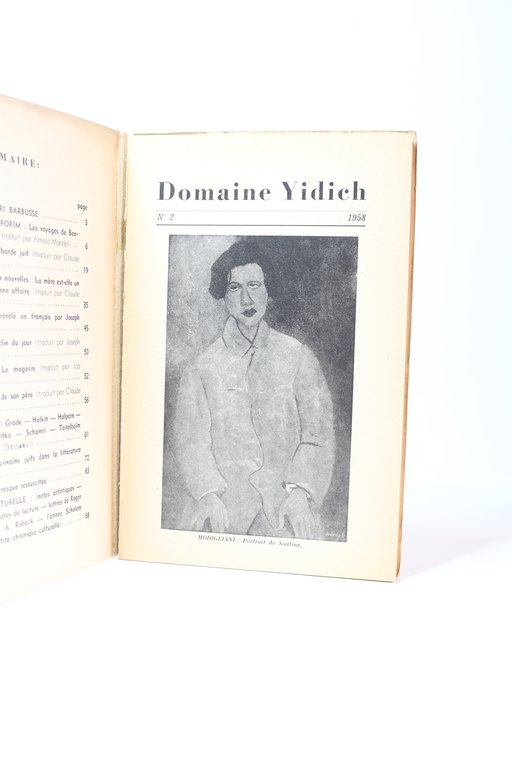 Domaine Yidich. Revue de littérature juive N°2