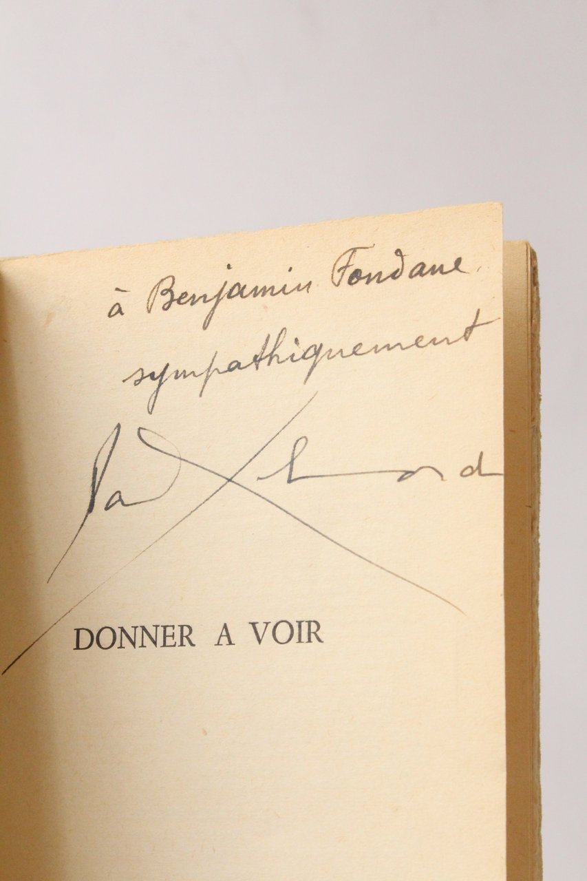 Donner à voir