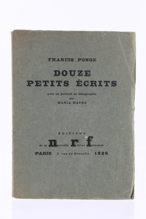Douze petits écrits