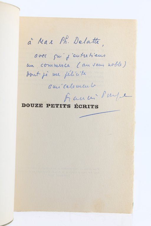 Douze petits écrits