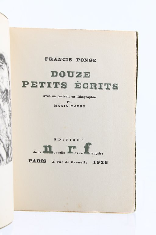 Douze petits écrits