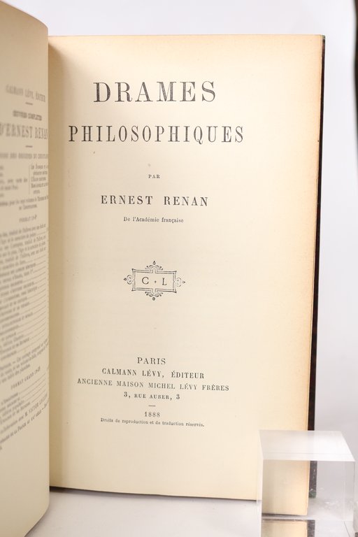 Drames philosophiques