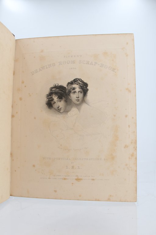 Drawing room scrap - book. 1834. (Inde)