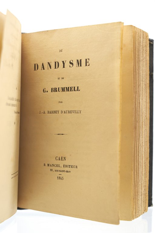 Du dandysme et de G. Brummell