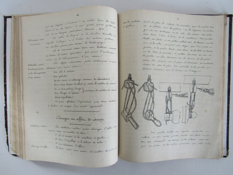 Ecole navale impériale. 1re. année d'étude. Année scholaire 1857-1858. Cannonage. …