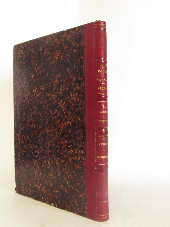 Ecole navale impériale. 1re. année d'étude. Année scholaire 1857-1858. Cannonage. …
