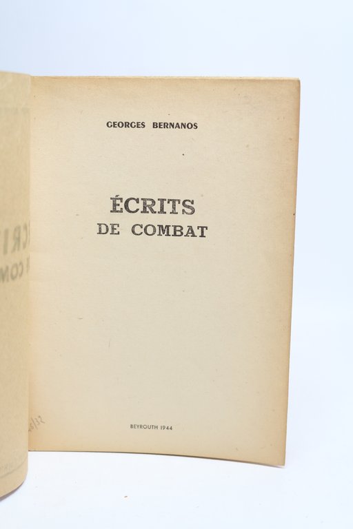 Ecrits de combat