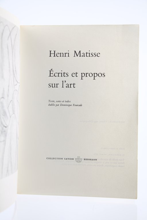 Ecrits et Propos sur l'Art