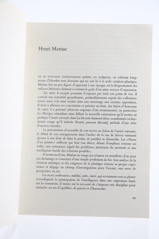 Ecrits et Propos sur l'Art