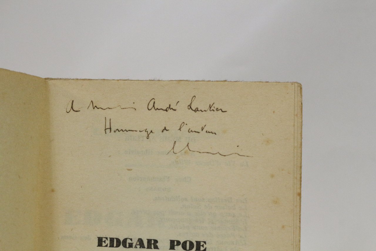 Edgar Poe et les poètes français