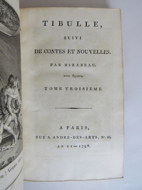 Elégies de Tibulle. Suivies des Baisers de Jean Second et …