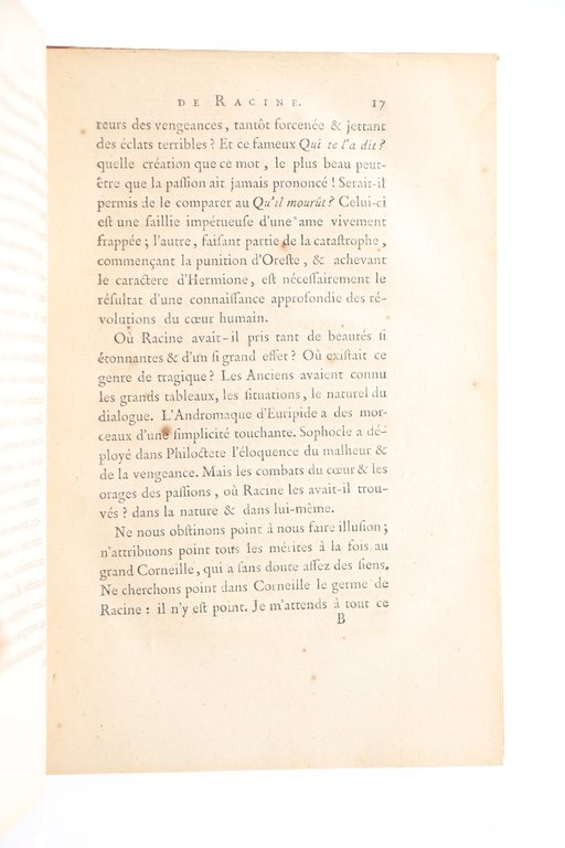 Eloge de M. Racine
